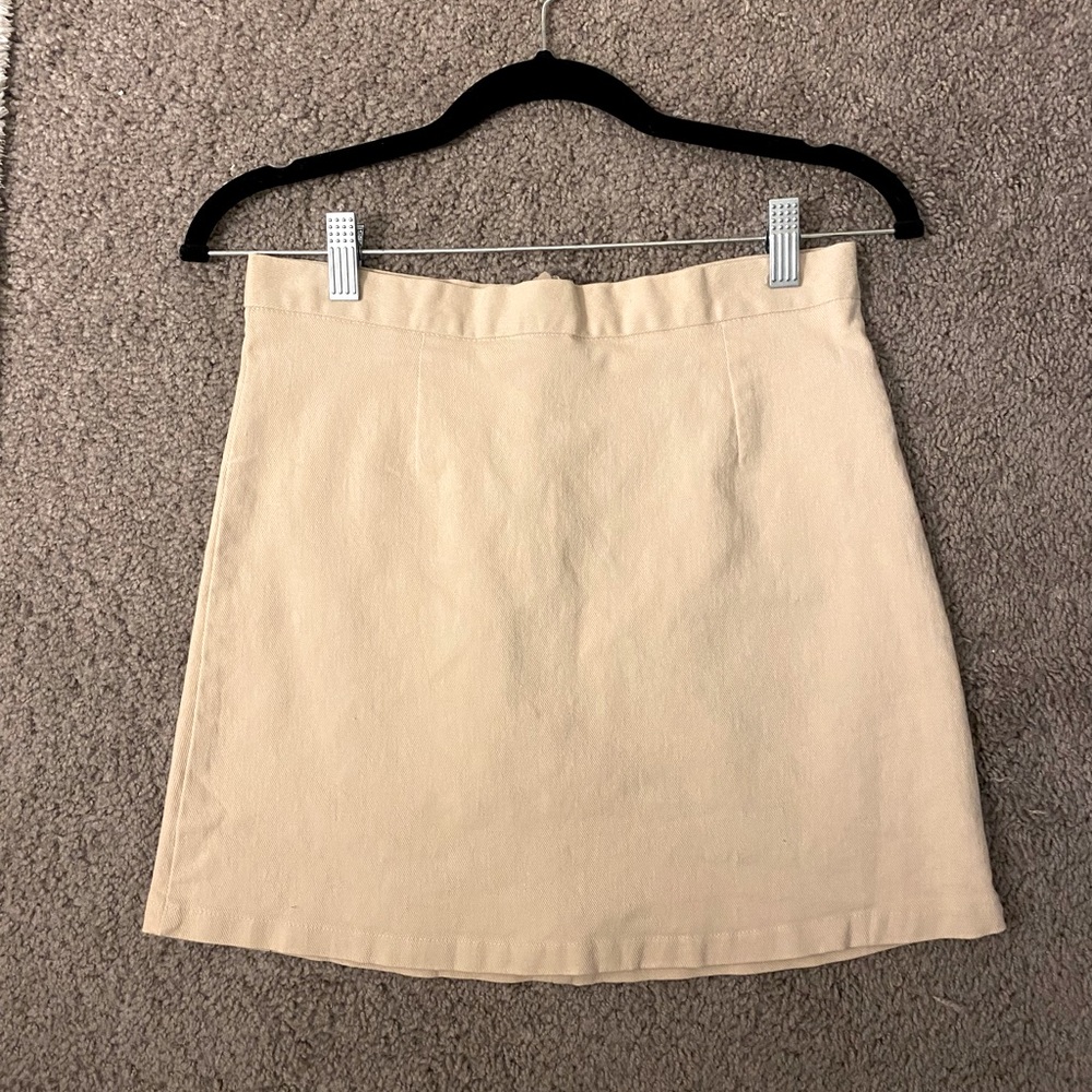 NWT Oak and fort A-line mini skirt